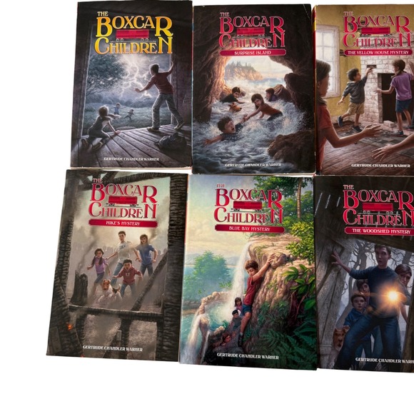The Boxcar Children Books 1-8 Set Gertrude Chandler Warner Mystery Series PB - Picture 5 of 5